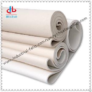 seamless needle punching 5 20mm nomex heat transfer printing felt belt