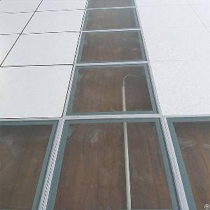 Tempered / Toughened Glass Raised Floor