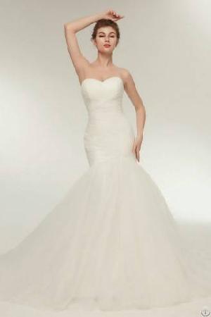 fit flare wedding dresses