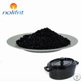 Gossy Black Ground Coat Enamel Frit Compound Direct On Enamel Frit A-9