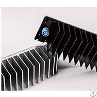 cnc milling extruded aluminum flexible heat sink