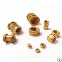 insertion knurled round nuts threaded inserts brass insert nut