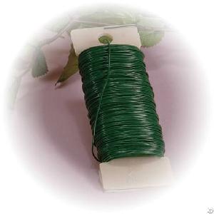 Green Floral Wire