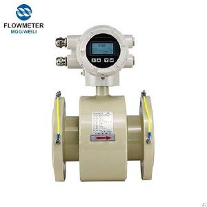 Dn65 Caliber Waste Water Mechanical Acid Liquid Flow Meter