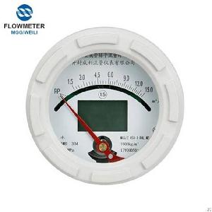 hart intelligent variable metal tube rotameter water flow meter