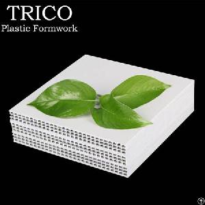 reusable 60 18mm plastic hollow formwork tall building