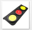 led cob 20w truck trailer tail brake signal warning light