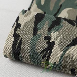 Polyester Camouflage Printed Canvas Fabrics