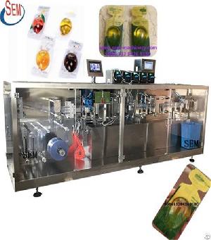 plastic bottle spicy jam sauce packing machine