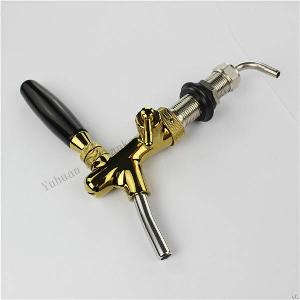 Draft Beer Faucets With Brass Spout