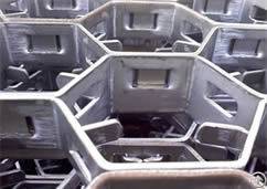 stainless steel hex grid refractory lining