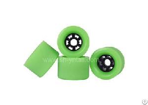 Green Pu Wheels For Skate Board