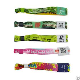 Custom Printing Nfc Fabric Wristband