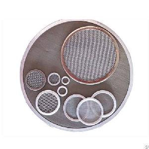 Metal Wire Disc Filter Cartridge For Air Purification