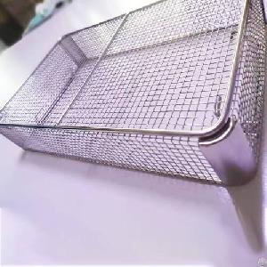 stainless steel medical corner disinfection basket