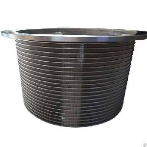 wedge wire centrifugal basket