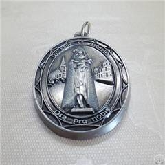 Old Silver Metal 3d Medal