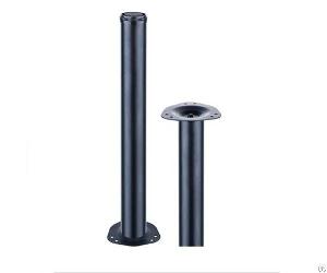 Table Leg With Metal Top Plate