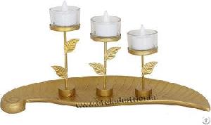 Flower Shape Candle Holder