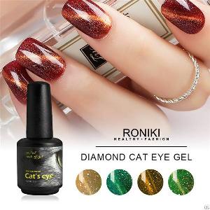 Roniki Diamond Cat Eye Gel Polish