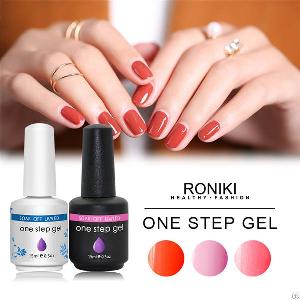 Roniki One Step Gel Polish, Nail Painting Color Gel