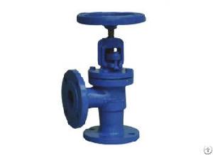 Cast Iron Globe Valve Din Angle Type Globe Valve