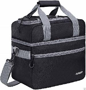 Mier Double Compartment Cooler Bag