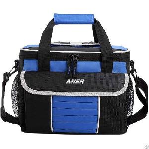 Mier Large Soft Cooler Bag Picnic Cooler Tote With Dispensing Lid