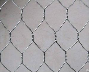 Galvanised And Pvc Coated Hexagonal Hole Wire Mesh