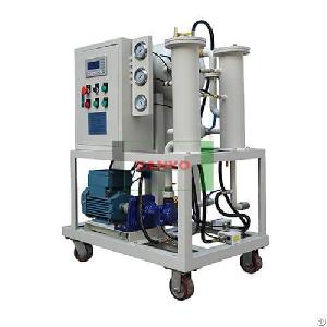 zyj coalescence separation oil filtration machine