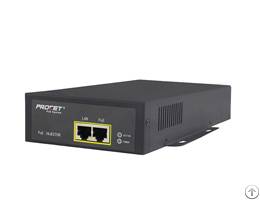 Single Port Midspan Injector With 4 Pair Poe