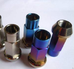 titanium alloy wheel nuts 6al4v grade 5