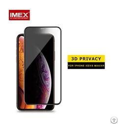 Privacy Tempered Glass For Iphone Xs