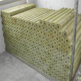 Chemically Inert Fireproof Rock Wool Pipe / Mineral Wool Tube