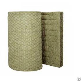 fire safety rock wool blanket wire mesh