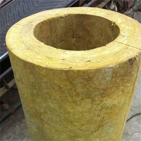 Simple And Fast Installation Heat Insulation Rock Wool Pipe