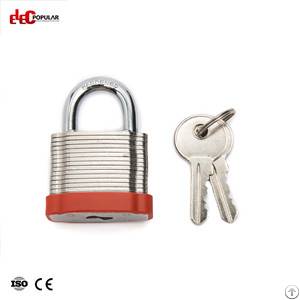 19mm laminated steel shackle safety padlocks ep 8561