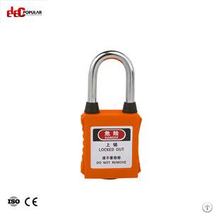 38mm Dustproof Steel Shackle Safety Padlock Ep-8521d Ep-8524d Abs Safety Padlock