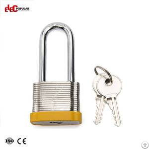 51mm laminated steel shackle safety padlocks ep 8563