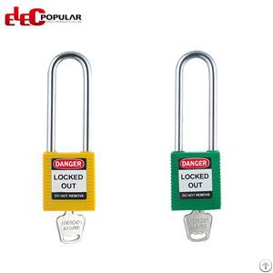 76mm stainless steel shackle safety padlocks abs padlock