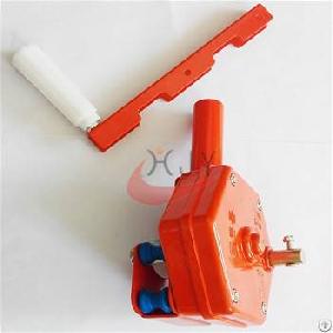 greenhouse ventilation manual film roller winch roll up hand