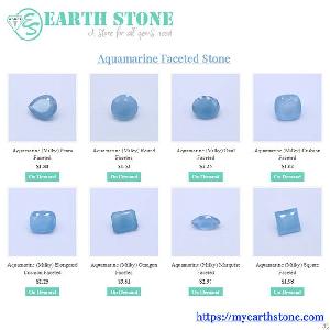 Semiprecious Aquamarine Gemstones At Wide Range And Wholesale Price