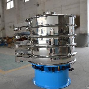 Triple Deck Sieve Three Dimensional Filter Sunflower Oil Sus316 Rotary Vibrating Screen