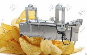 potato chips frying machine