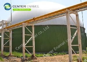 Customized Design Bolted Steel Anaerobic Digester With Different Colors