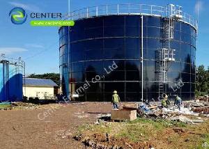 glass fused steel fire protection water storage tanks