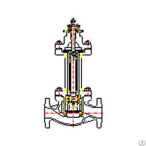 ln81w bellows globe control valve