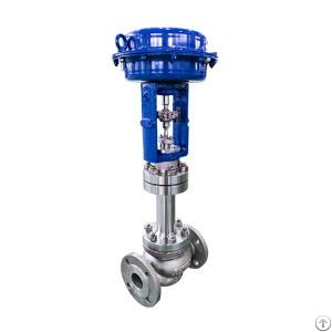 ln81w bellows globe control valve precious metal medium