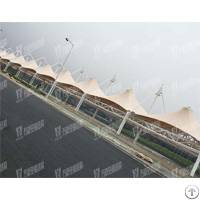 Dragon Boat Plaza Competition Stand Membrane Structure