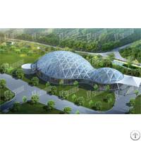 etfe film air pillow membrane structure project